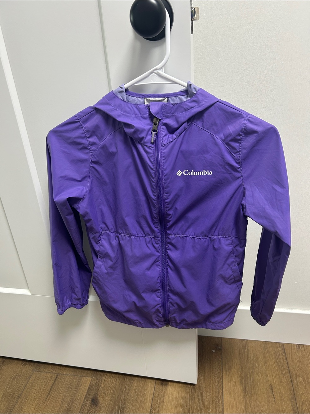 Columbia Violet Hooded Lightweight Jacket